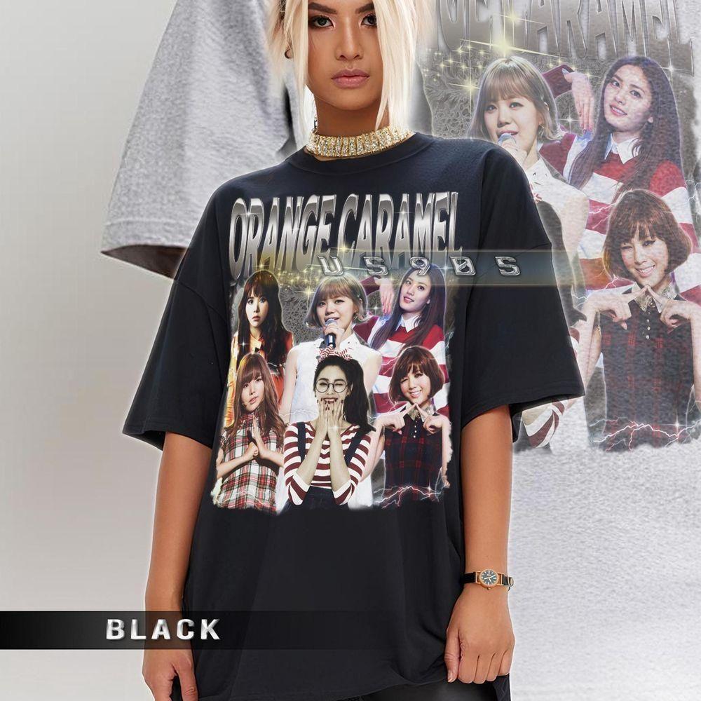 Orange Caramel Homage Vuitino Shirt